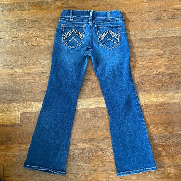 Ariat Real Denim Mid Rise Stretch Bootcut Womens Size 29S - Picture 5 of 11
